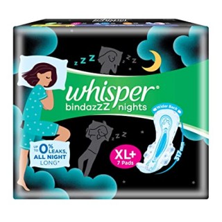 WHISPER BINDAZZ NIGHT XL+7P