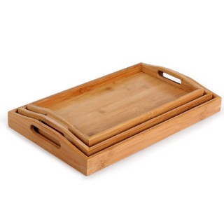 THE BUTLER WOODEN PLATE RECT