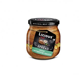 LICIOUS CHUNKY CONTINENTAL CHICKEN SPREAD200G