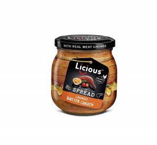 LICIOUS CHUNKY BUTTER CHICKEN SPREAD200G