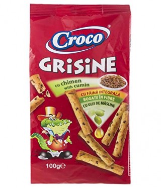 Croco Grisinni with cumin and sesame 100g