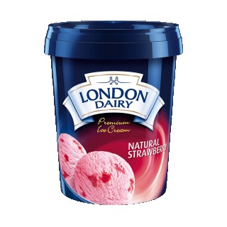 LONDON DAIRY NATURAL STRAWBERRY 500M