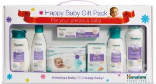 HIMALAYA HAPPY BABY GIFT PACK 7S WITH RIBBON IND