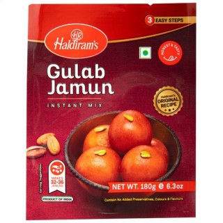 Haldirams Instant Mix Gulab Jamun 180gm
