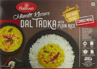 Haldirams Yellow Dal + Plain Rice 375gm
