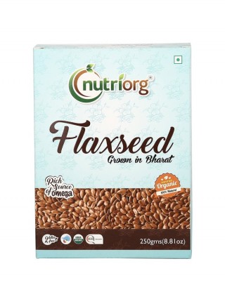 Nutriorg Organic Flaxseed Raw 250g
