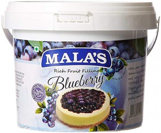 MALAS BLUEBERRY FRUIT FILLING 1KG