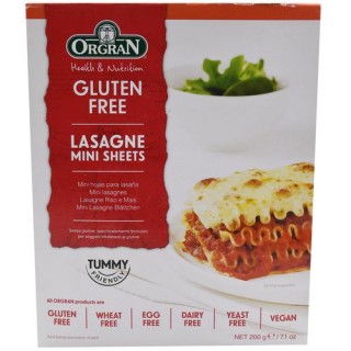 Orgran Rice & Corn Mini Lasagne 200g