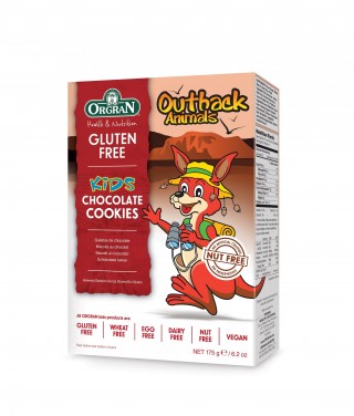 Orgran Outback Animals Chocolate Cookies 175g