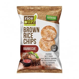 RiceUP BROWN RICE CHIPS BARBECUE 60g