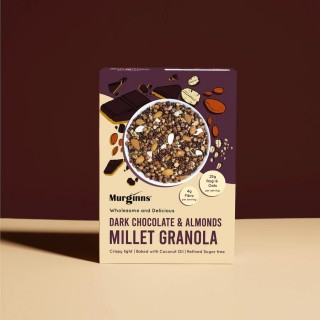 Murginns Dark Chocolate & Alomond Millet Gronola 350 GM