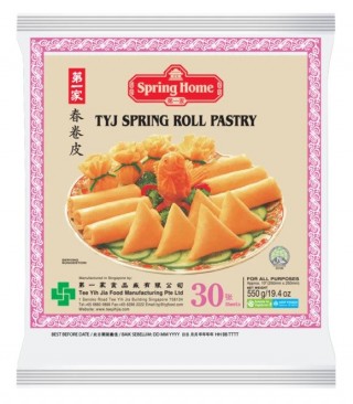 SPRING HOME TYJ SPRING ROLL PASTRY 215MM 550GM