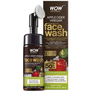 WOW APPLE CIDER FOAMING FACE WASH 150 ML