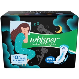 WHISPER ULTA NIGHT XXL+ 16 PD