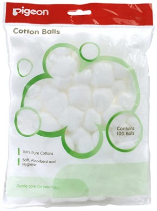 PIGEON COTTON balls 100PADS