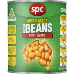 SPC BAKED BEANS BBQ FLAVOUR 220G