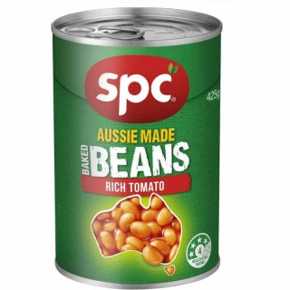 SPC BAKED BEANS IN RICH TOMATO SAUCE 425G
