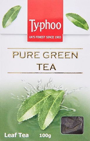 TYPHOO PURE GREEN TEA 100 GM LEAF