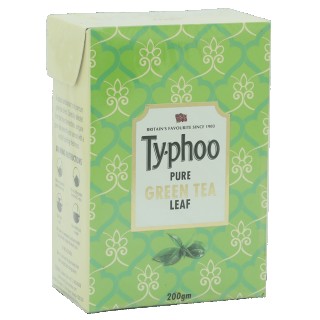 TYPHOO PURE GREEN TEA 200 GM LEAF