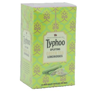 TYPHOO TEA GREEN LEMONGRASS 25 DIP