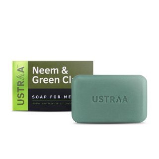 USTRAA NEEM& GREEN CLAY SOAP100G