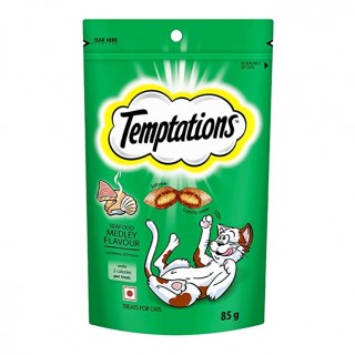 TEMPTATIONS SEAFOOD MEDLEY FLAVOUR 85G