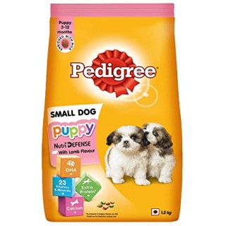 PEDIGREE PUPPY SMALL DOG WITH LAMB FLAVOUR 1.2KG