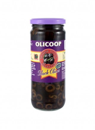 OLICOOP Black Slice Olive450g