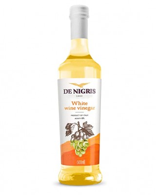 DE NIGRIS Wine Vinegar White 6%500ml