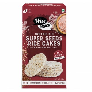 WiseCrack Super Seeds Rice Cake105 gm