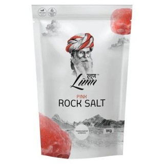 Lunn Pink Rock Salt Fine Grain Pouch 1 KG
