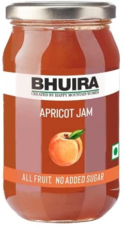 Bhuira Apricot Jam No Added Sugar240g