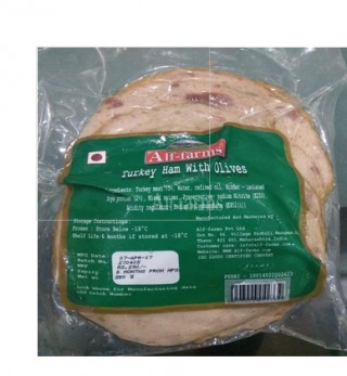 ALF Farms Turkey Smoked Salami Roll1000 gm