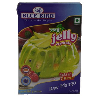 BLUE BIRD JELLY CRYSTALS (100% VEG) 100 GM CBD   RAW MANGO