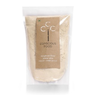 CONSCIOUS FOOD Sorghum Flour (Jowar Atta)500 GM
