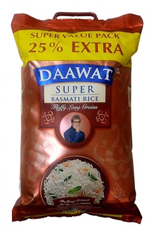 DAAWAT SUPER BAS 20X1 25KG (25%Extra)