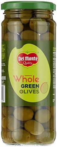 Delmonte Olive Green Whole450g