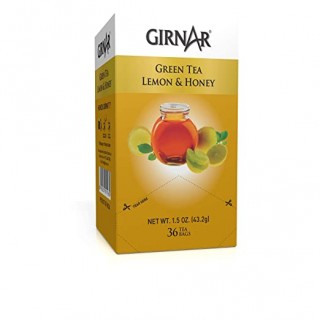 GIRNAR TEA GREEN LEMON & HONEY BX 36P