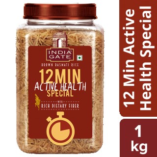 INDIA GATE BROWN ACTIVE HLTH  1KG
