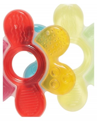 MOTHER CARE FLOWER COOLING TEETHER(PK OF 2) MG544