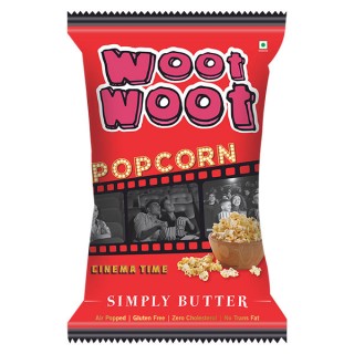 WOOT POPCORN SIMPLY BUTTER 70GM