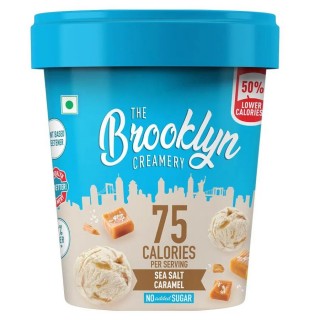 THE BROOKLYN CREAMERYSea Salt Caramel MF Ice Cream 450 ml