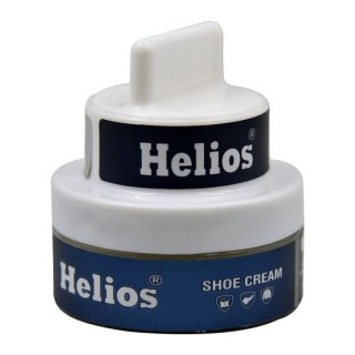 HELIOS SHOE CREAM GLASS JAR WITH APPLICATOR NATURAL