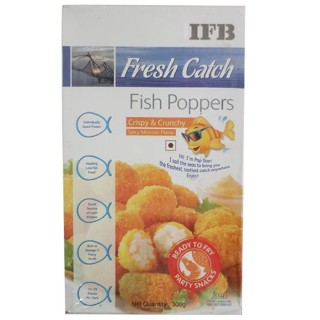 IFB FRESH CATCH FISH POPPERS- 300GM