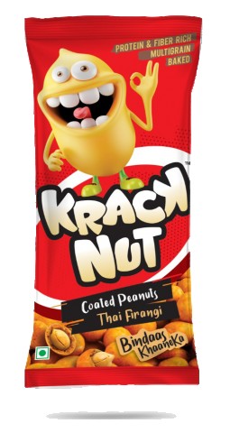 Kracknut Coated Peanuts - Thai Firangi 110g