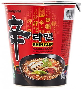 Nongshim Shin Cup Noodle Soup 68 gm