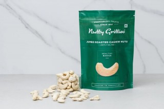 NUTTY GRITTIES Jumbo Roasted Cashews Lightly Salted200GM