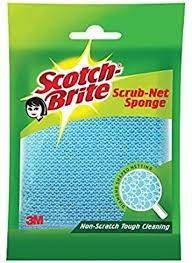 SCOTCH BRITE Scrub net sponge 1s pk