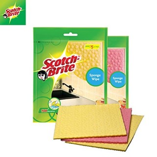 SCOTCH BRITE Sponge wipe Large (5/pk)
