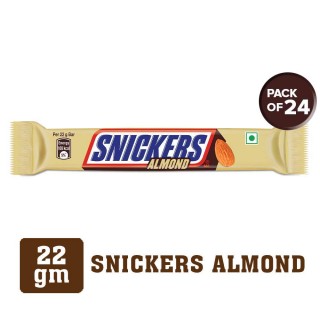 Snickers Almonds Stick CP 22 GM